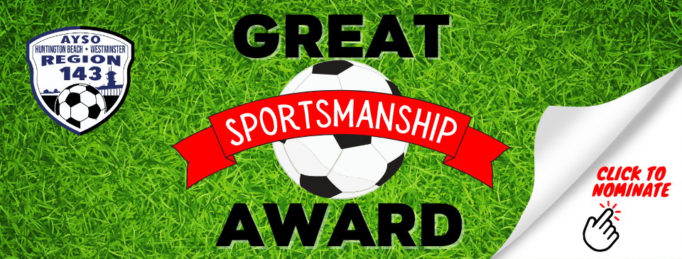 Great Sportsmanship Award!
