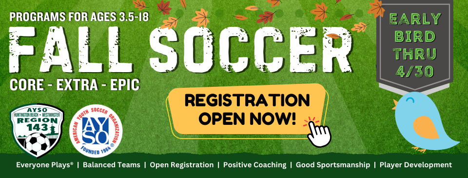 2025 FALL SOCCER!