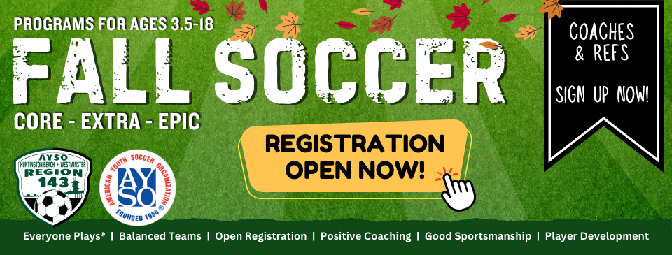 2025 FALL SOCCER!