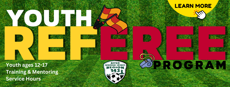 YOUTH REFEREE PROGRAM