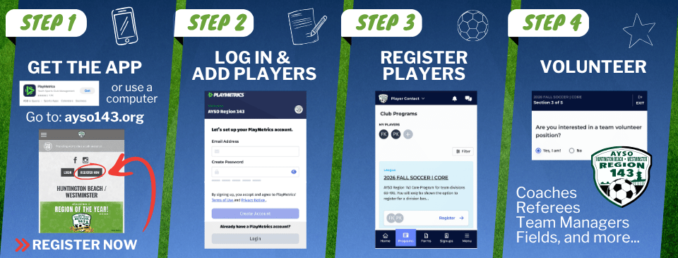 HOW TO SIGN UP IN PLAYMETRICS