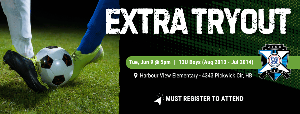 EXTRA TRYOUT ADDED
